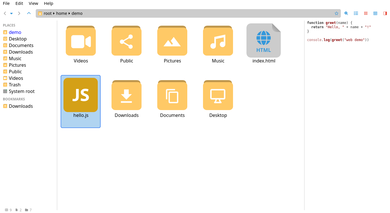 file-manager screenshot